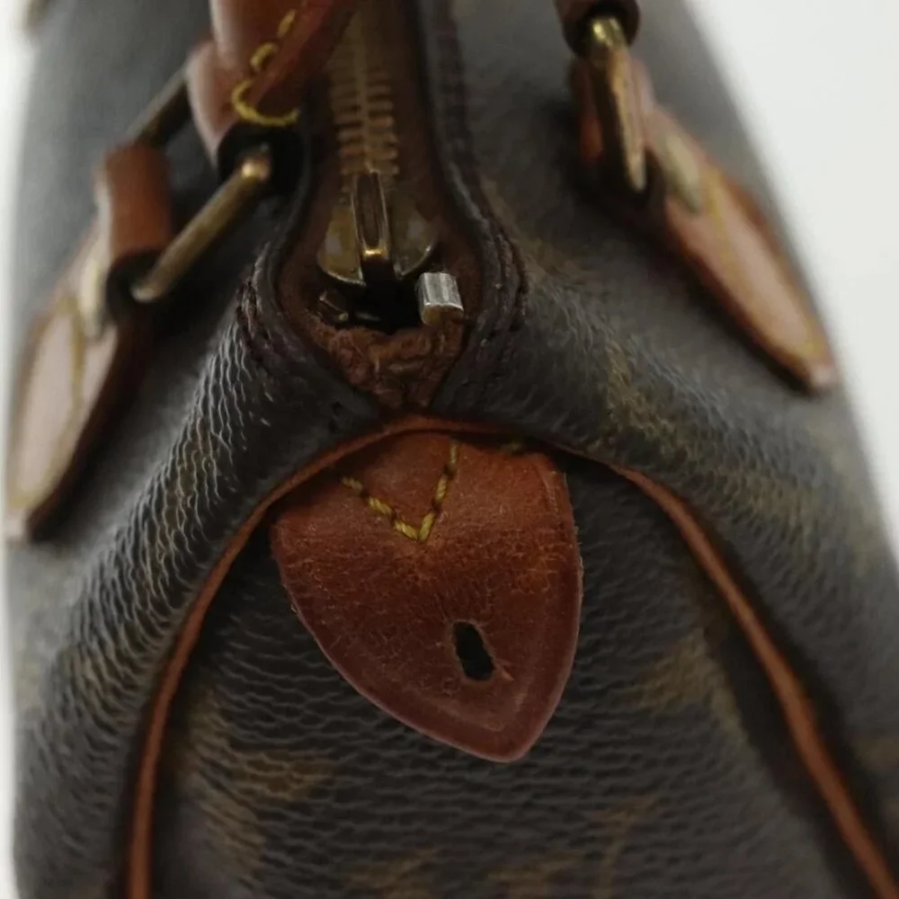 LOUIS VUITTON Monogram Mini Speedy Hand Bag - Picture 11 of 16